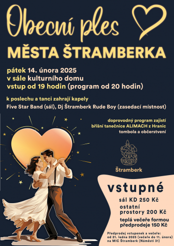 Obecní ples MĚSTA ŠTRAMBERKA