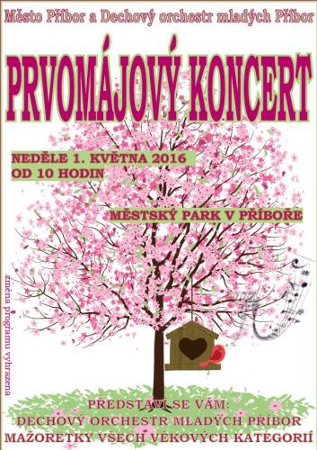 Tradiční Prvomájový koncert
