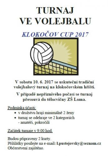 Klokočov CUP 2017 - turnaj ve volejbale