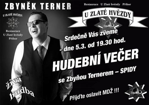 Hudební večer se Zbyňou Ternerem - SPIDY