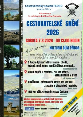 CESTOVATELSKÉ SNĚNÍ 2026