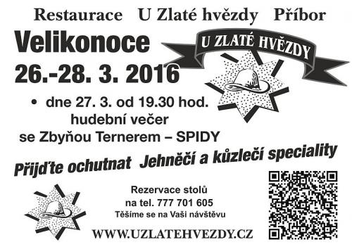 Velikonoce U Zlaté hvězdy Zbyněk Terner