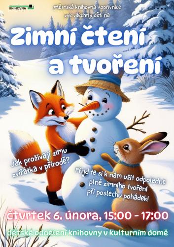 PRO DĚTI: Zimní čtení a tvoření
