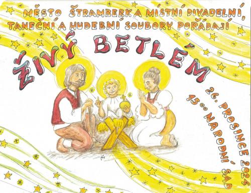 Živý betlém ve Štramberku