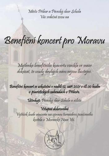 Benefiční koncert pro Moravu