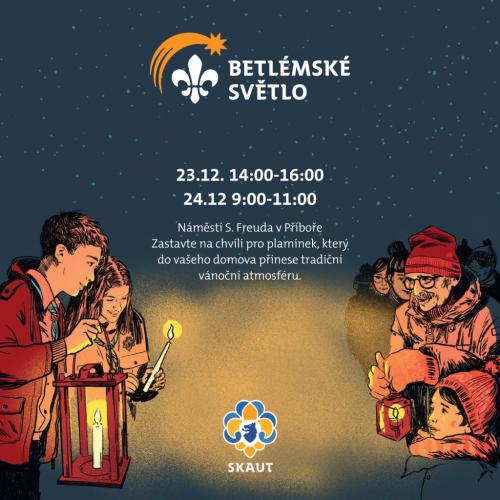 Betlémské světlo v Příboře