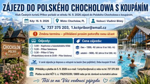 Termály Chocholow v Polsku – koupání