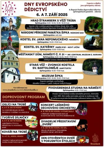 Dny evropského dědictví (EHD) 2025