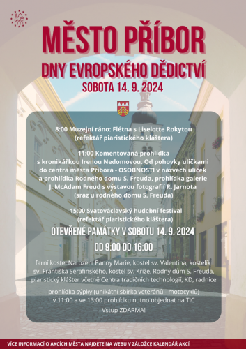 Dny Evropského Dědictví Příbor 