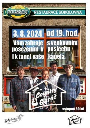 Country garáž koncert v Sokolovně Příbor