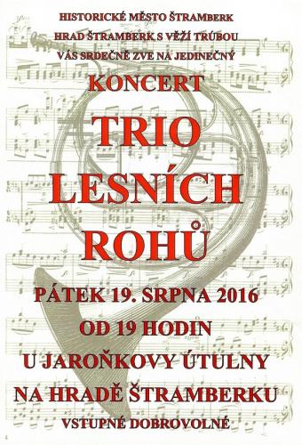 Koncert Trio lesních rohů