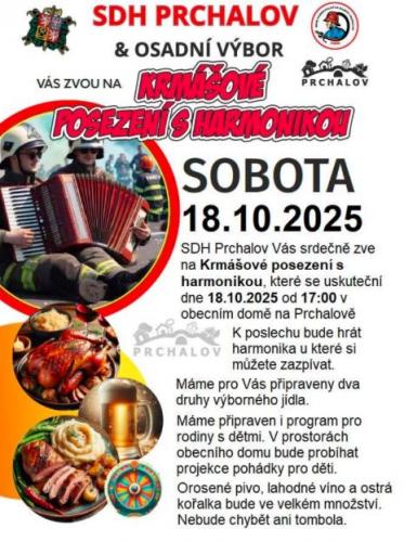 KRMÁŠOVÉ POSEZENÍ S HARMONIKOU
