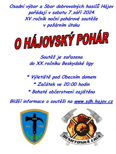 O HÁJOVSKÝ POHÁR