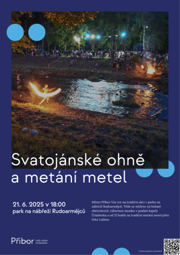 Svatojánské ohně a metání metel