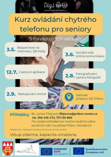 Kurz ovládání chytrého telefonu pro seniory