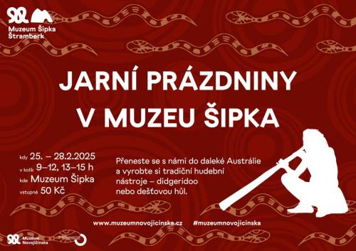 Jarní prázdniny v muzeu Šipka