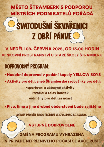 SVATODUŠNÍ ŠKVAŘENICE Z OBŘÍ PÁNVE