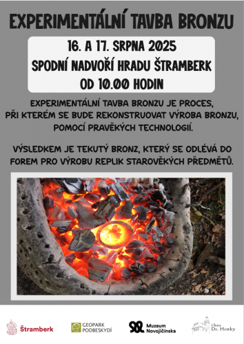 Experimentální tavba bronzu