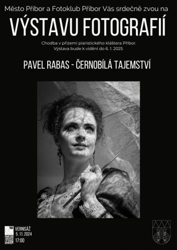 Pavel Rabas - Černobílá tajemství - vernisáž