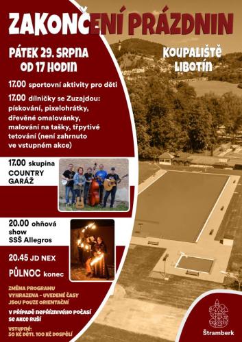 Zakončení prázdnin 2025