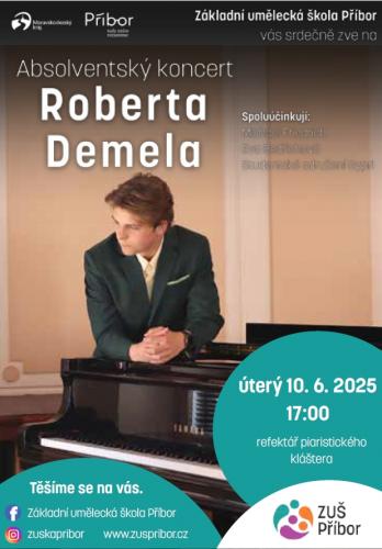 ROBERT DEMEL - absolventský koncert