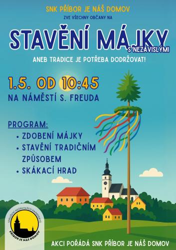 STAVĚNÍ MÁJKY