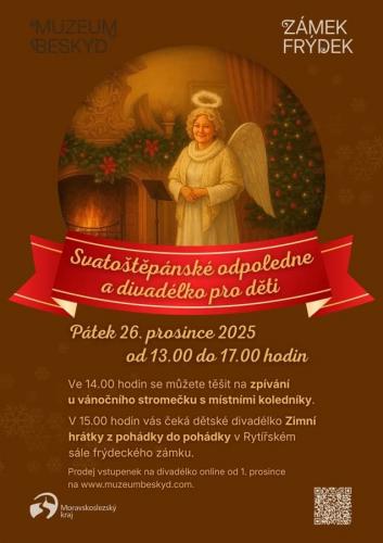 Svatoštěpánské odpoledne na frýdeckém zámku a divadélko pro děti