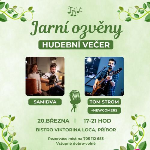 JARNÍ OZVĚNY - HUDEBNÍ VEČER