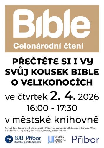 BIBLE - celonárodní čtení