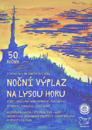 Noční výplaz na Lysou horu – 50. ročník