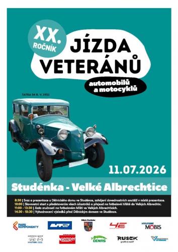 XX. ROČNÍK JÍZDA VETERÁNŮ