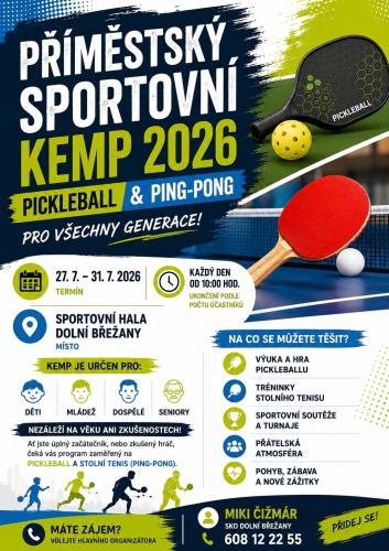 PŘÍMĚSTSKÝ SPORTOVNÍ KEMP 2026