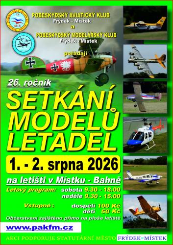 26. ročník Setkání modelů letadel
