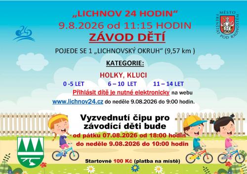 Lichnov 24 hodin – závod dětí