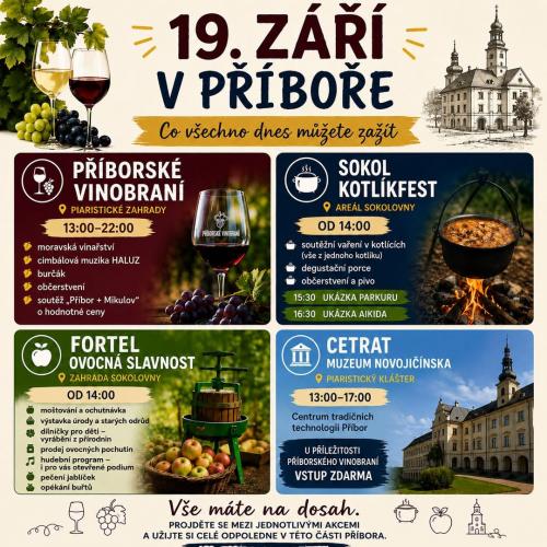 19. září v Příboře