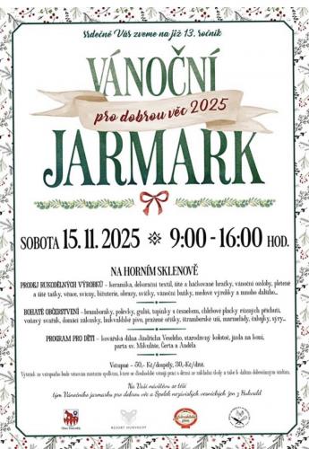 Vánoční jarmark 2025 pro dobrou věc