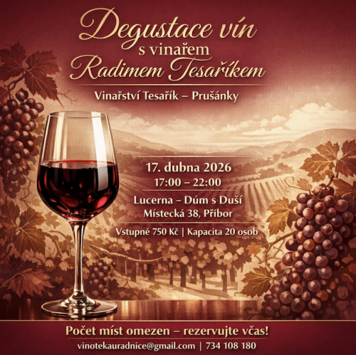 Degustace vín Příbor