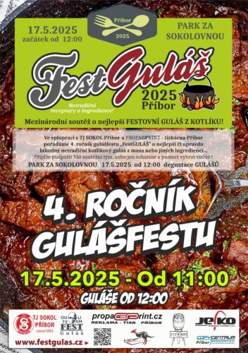 4. ročník FestGuláš 2025 Příbor