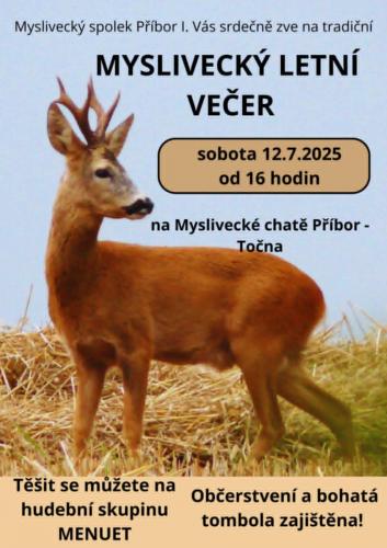 MYSLIVECKÝ LETNÍ VEČER
