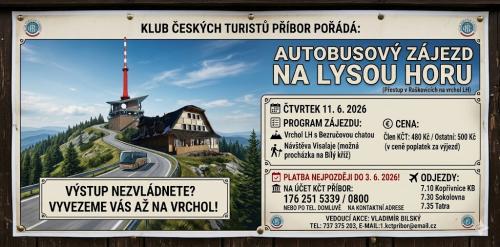 LYSÁ HORA - ZÁJEZD