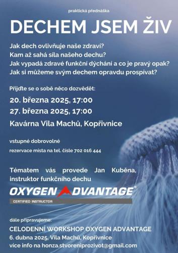 Dechem jsem živ