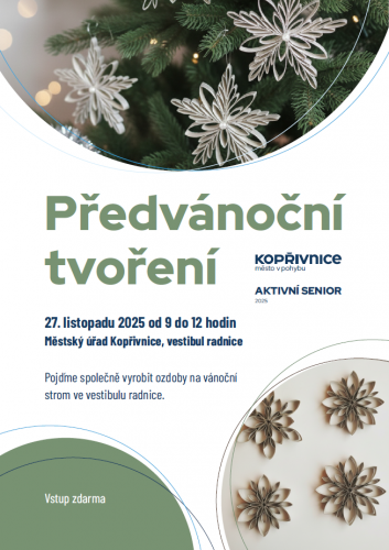 Předvánoční tvoření 2025