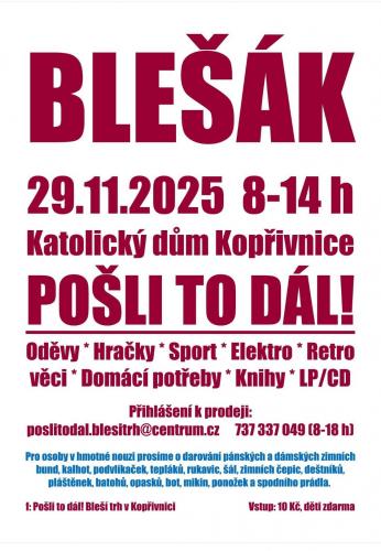 Blešák! Pošli to dál!