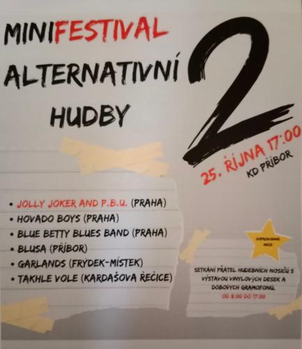 Minifestival alternativní hudby 2.