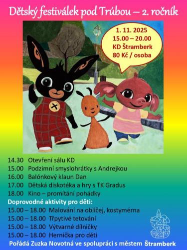 2. ročník Dětského festiválku pod Trúbou