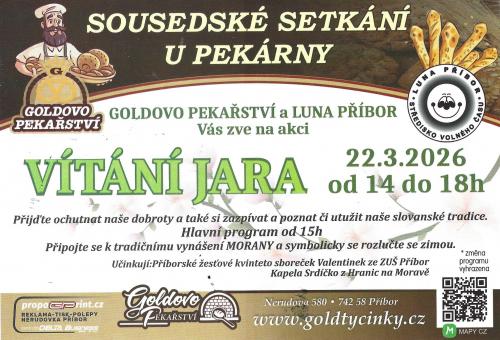 ? SOUSEDSKÉ SETKÁNÍ U PEKÁRNY – VÍTÁNÍ JARA
