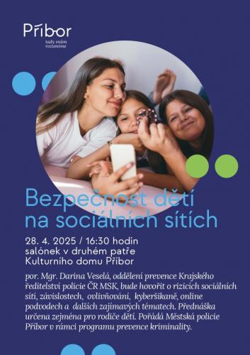 Bezpečnost dětí na sociálních sítích