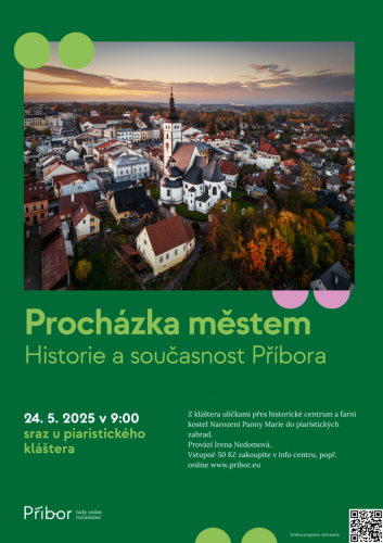 Procházka městem Příborem