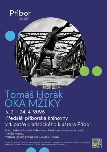 Vernisáž výstavy fotografií Tomáše Horáka