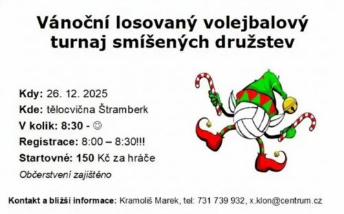 Vánoční volejbalový turnaj